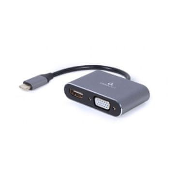 CABLEXPERT Adapter USB-C na HDMI/VGA - otvoreno pakiranje