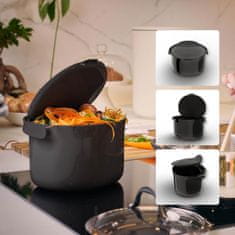 Skaza Organko Daily posuda za biološki otpad, 3,3 L, crna