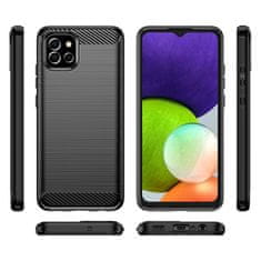MG Carbon Case Flexible silikonska maska za Samsung A03S EU (166.5), crno