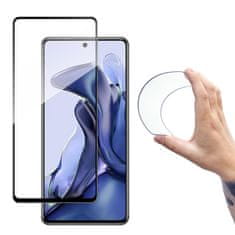 MG Full Cover Flexi Nano Hybrid zaštitno staklo za Xiaomi Mi 11T Pro / Mi 11T, crno