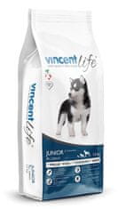 Vincent Life hrana za pse štence, piletina, 15 kg