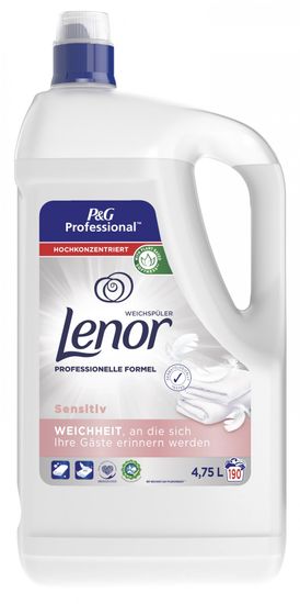 Lenor Profesionalni Sensitive omekšivač, 4,75 l, 190 pranja 