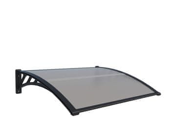 IWHOME Nadstrešnica za Ulaz ARTEMIS B-A, 80x100cm, Prozirna, Plastika