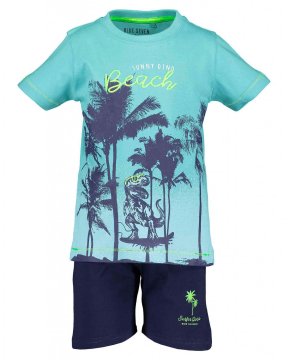 Blue Seven Dino Surf Dude komplet majice i kratkih hlačica, za dječake (826010 X_1)