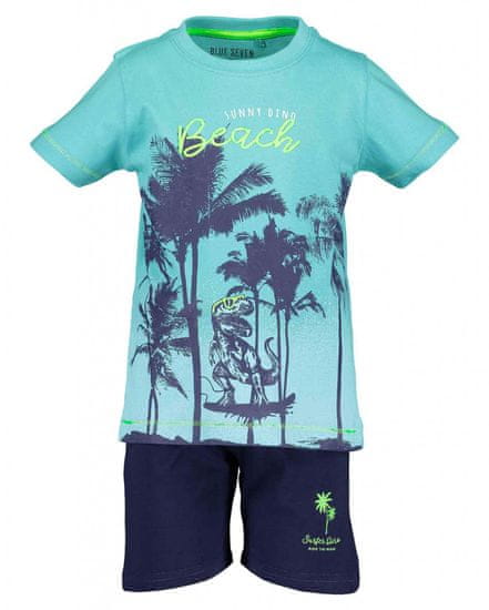 Blue Seven Dino Surf Dude komplet majice i kratkih hlačica, za dječake (826010 X_1)