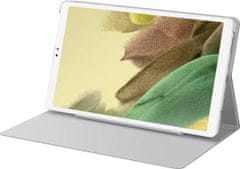 Samsung Galaxy Tab A7 Lite maskica, sklopiva, srebrna