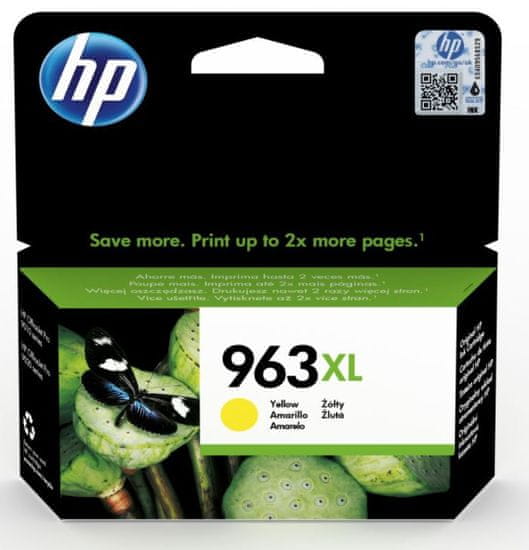 HP tinta 963XL, instant ink, žuta (3JA29AE)