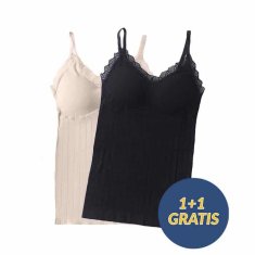 Netscroll Bešavni bralette top set s ugrađenom potporom za svakodnevnu udobnost i prilagodljivo nošenje, ComfortTop
