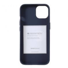Goospery Soft Feeling maskica za iPhone 13, silikonska, tamno plava