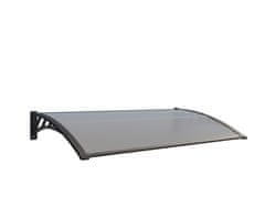 IWHOME Nadstrešnica za Ulaz ARTMIS B-C 80x150cm, Polikarbonat, Jednostavna montaža