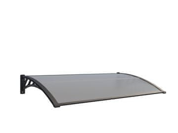 IWHOME Nadstrešnica za Ulaz ARTMIS B-C 80x150cm, Polikarbonat, Jednostavna montaža