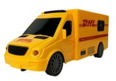 Lean-toys Dostavno vozilo na daljinsko upravljanje - svjetlosni i zvučni efekti