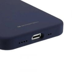 Goospery Soft Feeling maskica za iPhone 13 Pro, silikonska, tamno plava