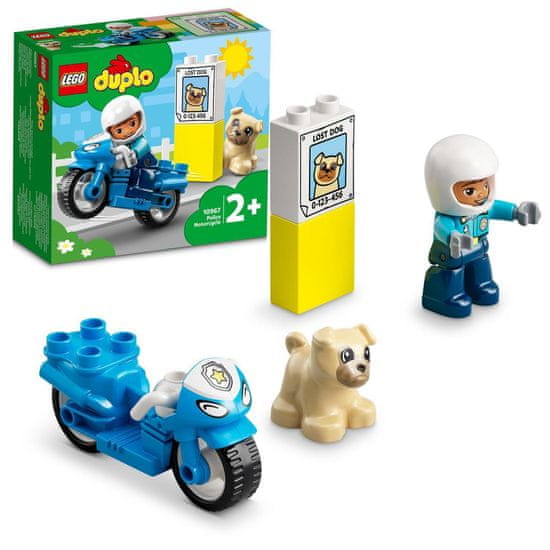 LEGO DUPLO 10967 Policijski motor