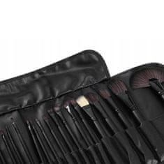 MG Makeup Brushes kozmetičke četke 24kom, crno