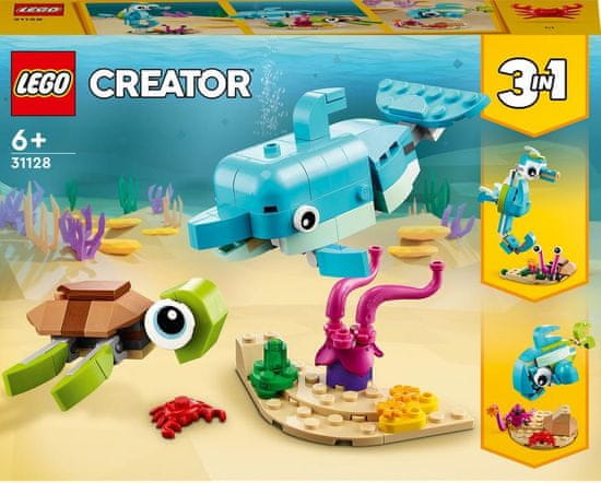 LEGO Kreator 31128 Dupin i kornjača