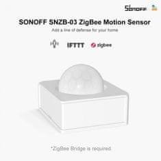 Sonoff SNZB-03 senzor pokreta, ZigBee protokol