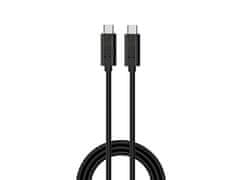 Kabel USB-C na USB-C, 10Gbps, 60W, 4K @ 60Hz, 1m