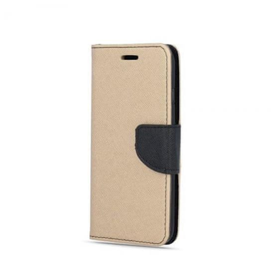  Fancy Diary maskica za iPhone 13 Pro, preklopna, zlatno-crna 