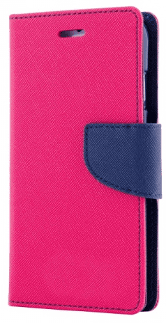 Havana Fancy Diary maskica za iPhone 13 Pro Max, preklopna, rozo-plava