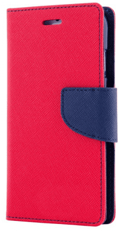  Fancy Diary maskica za iPhone 13 Pro Max, preklopna, crveno-plava