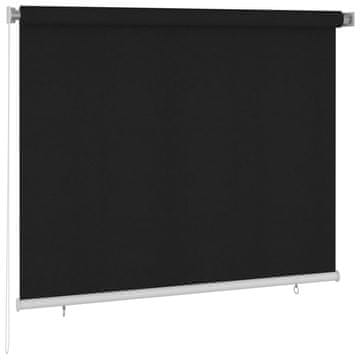 Vidaxl Rolo zavjesa, 180x140 cm, crna