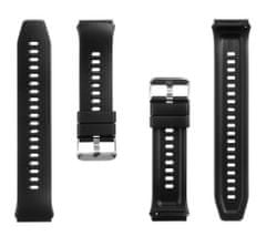 Tactical 653 silikonski remen za Huawei Watch GT 2e HWG, crni (2E1001)