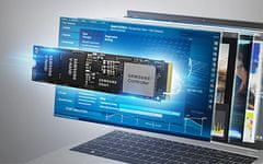 Samsung PM9A1 SSD disk, 1 TB, m.2 80 mm, PCI-e 4.0 x4 NVMe, TLC V-NAND (MZVL21T0HCLR-00B00)