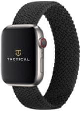 Tactical 774 pleteni remen za Apple Watch 1/2/3/4/5/6/7/SE, 42/44/45 mm, vel. M, crni (57983101906)