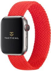 Tactical 778 pleteni remen za Apple Watch 1/2/3/4/5/6/7/SE, 42/44/45 mm, vel. M, crveni (57983101907)