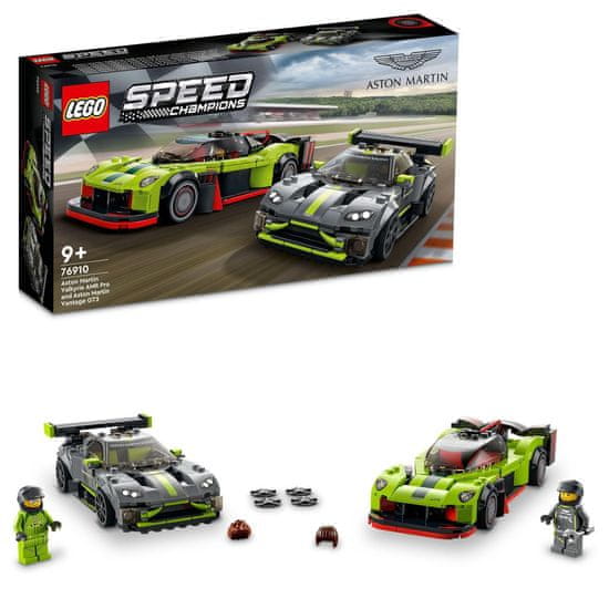 LEGO Speed Champions - Aston Martin Valkyrie AMR Pro in Aston Martin Vantage GT3, 2/1 (76910)