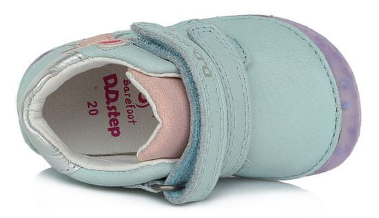 D-D-step barefoot tenisice, za djevojčice, kožne (S070-622A)