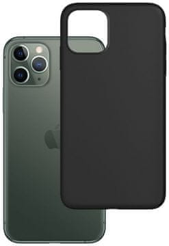 maskica za iPhone 13 Pro, silikonska, mat crna