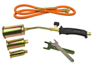 GEKO Plinski plamenik plamenika 3 mlaznice 25/35/50 mm 2