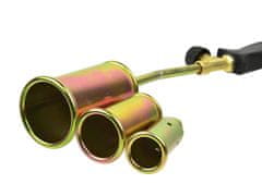 GEKO Plinski plamenik plamenika 3 mlaznice 25/35/50 mm 2