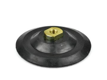 GEKO Gumeni brusni disk čičak 125 mm M14 za kutne brusilice