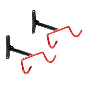 Wiltec 2x Zidna vješalica za bicikle do 30 kg