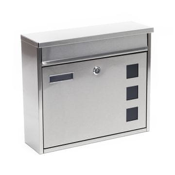 Wiltec Poštanski sandučić inox V12