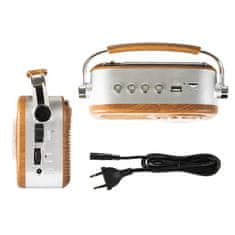 Blow RA3 prijenosni analogni radio AM/FM, Bluetooth, USB, kompaktan i prijenosan