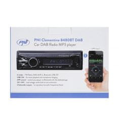 PNI Autoradio Clementine 8480BT 4x45W, DAB+, Bluetooth