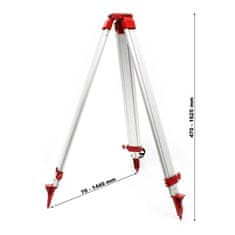 Wiltec Alu stativ za laser - snažan stativ do 162 cm
