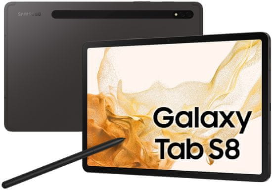 Samsung Galaxy Tab S8 5G (X706) tablet, 128 GB, tamno siva