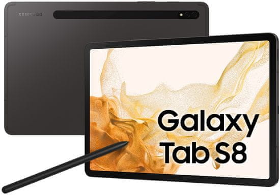 Samsung Galaxy Tab S8 (X700) tablet, Wi-Fi, 128 GB, tamno sivi