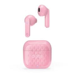 SBS Air Free bežične slušalice, ružičaste