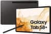 Samsung Galaxy Tab S8+ (X800) tablet, Wi-Fi, 128 GB, tamno sivi