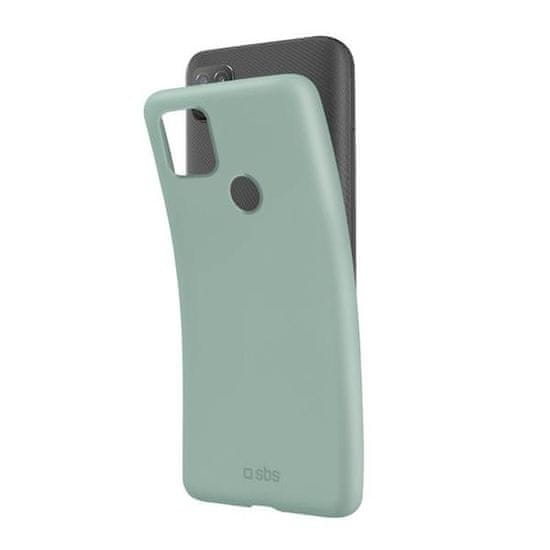 SBS Sensitivity maskica za Xiaomi Redmi 9C, silikonska, otisak prsta, tirkizna