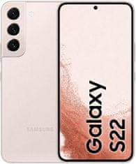 Samsung Galaxy S22 5G (S901) pametni telefon, 8 GB/128 GB, Pink Gold