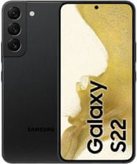 Samsung Galaxy S22 5G (S901) pametni telefon, 8 GB/256 GB, Phantom Black