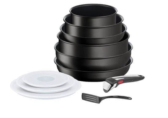 Tefal set posuđa Ingenio Eco Resist ON (L7679002), 11 komada