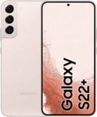 Samsung Galaxy S22+ 5G (S906) pametni telefon, 8 GB/256 GB, Pink Gold